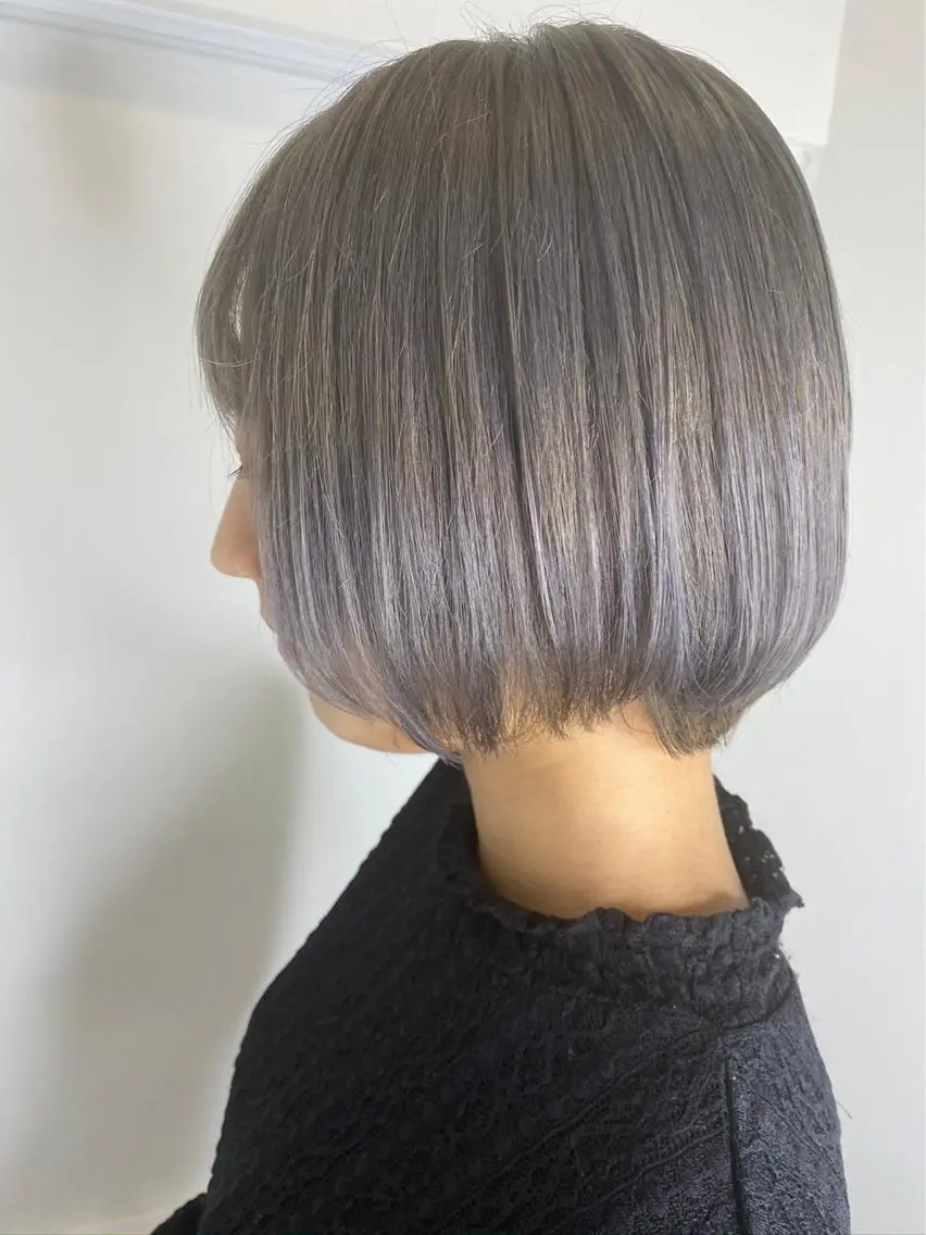 ショート カラー リルウヘアー 天王寺のヘアスタイル