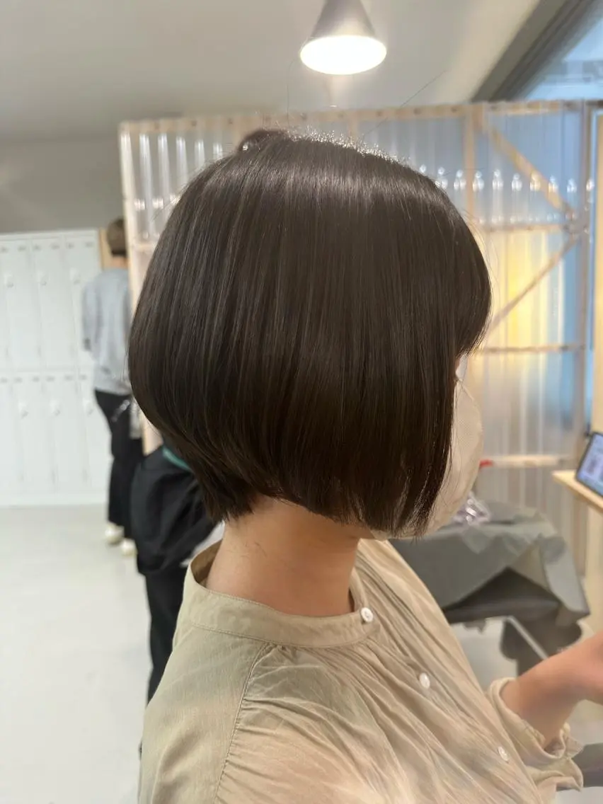 ショート 深見 真由のヘアスタイル