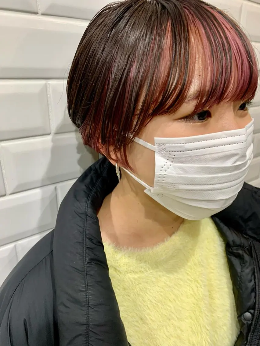 ショート カラー appiis 柳田葵　横浜のヘアスタイル