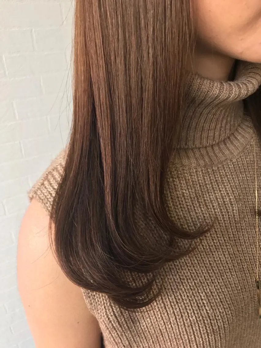 カラー イルミナカラー カット ヘアカラー トリートメント 💜ツヤヘアケア🩷 サトウシュンスケのヘアスタイル