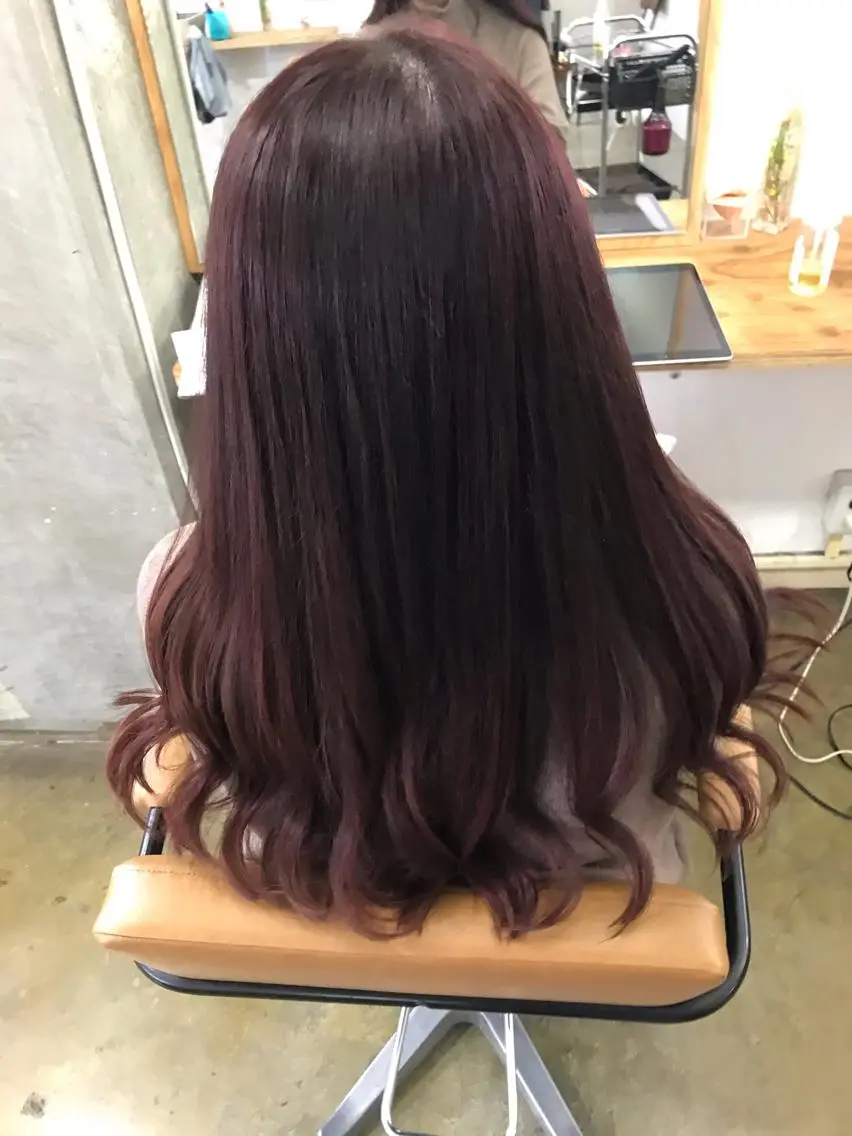 セミロング カラー カット ヘアカラー トリートメント 💎髪質改善💎 デザイナーshinのヘアスタイル