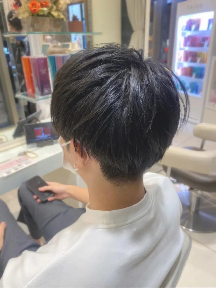 メンズ 技術モデル募集中 🩶村嶋 彩のヘアスタイル