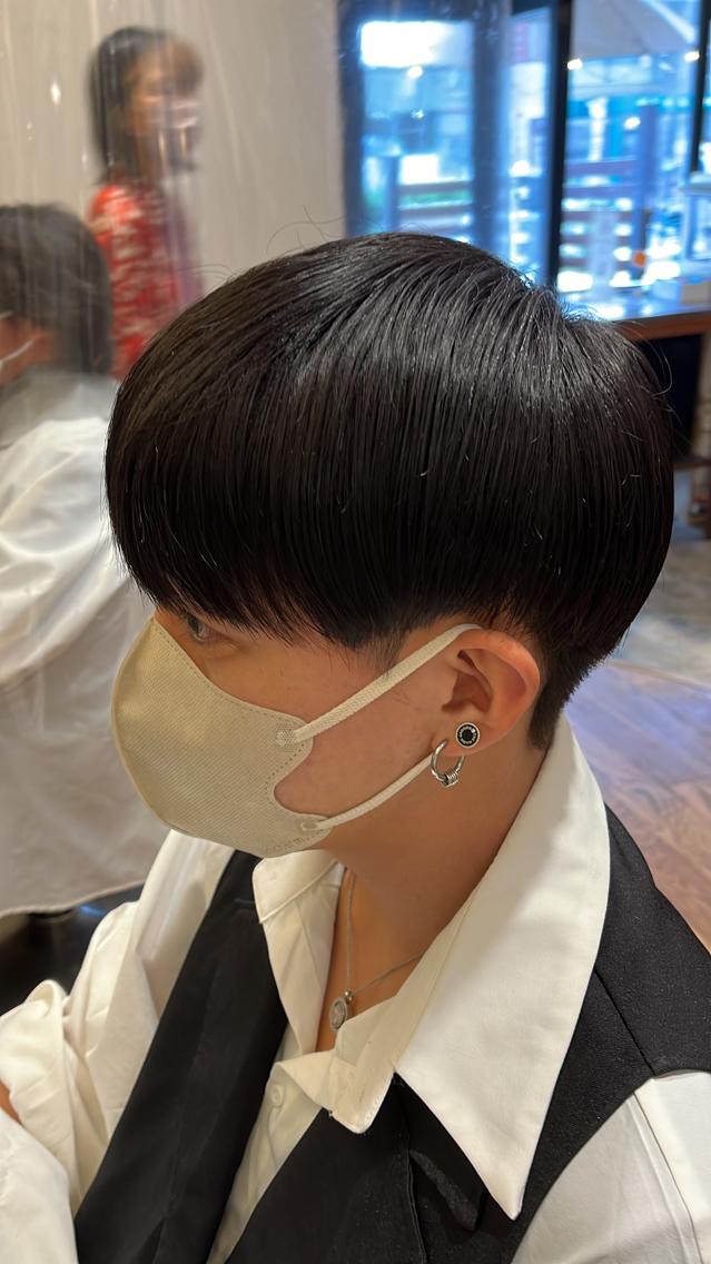 パーマ メンズ 佐藤 宰 OZ桑野店のヘアスタイル