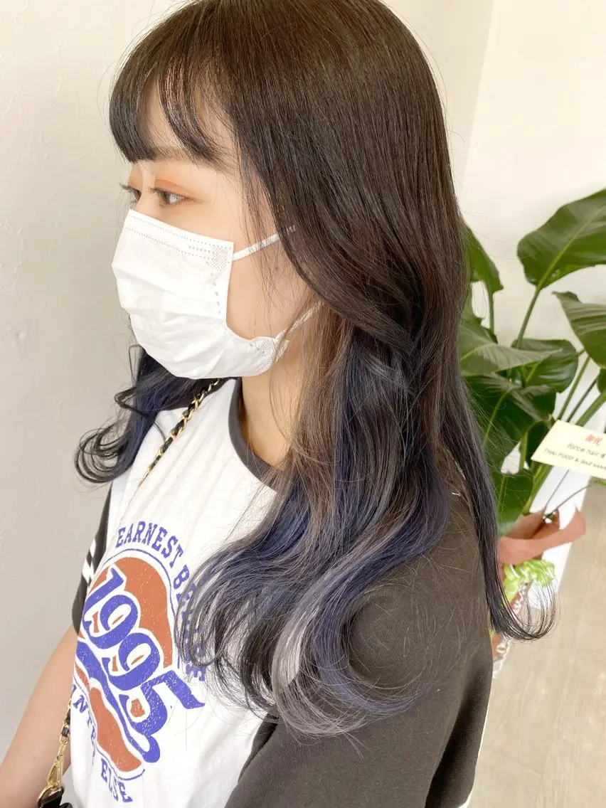 セミロング ヘアカラー 🔥金山 諒平🔥のヘアスタイル