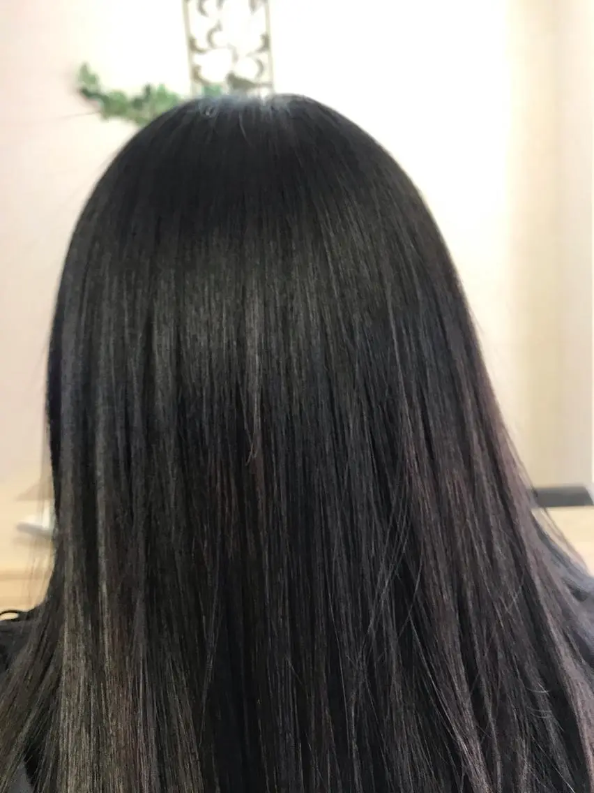 セミロング パーマ 桧山 真のヘアスタイル