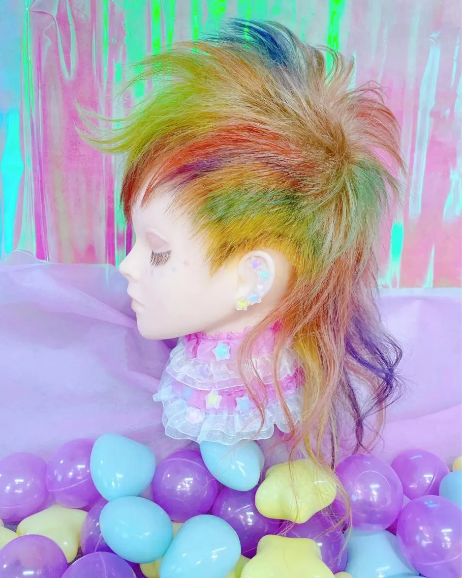 ショート カラー ヘアアレンジ アートディレクター 尾内 友美のヘアスタイル