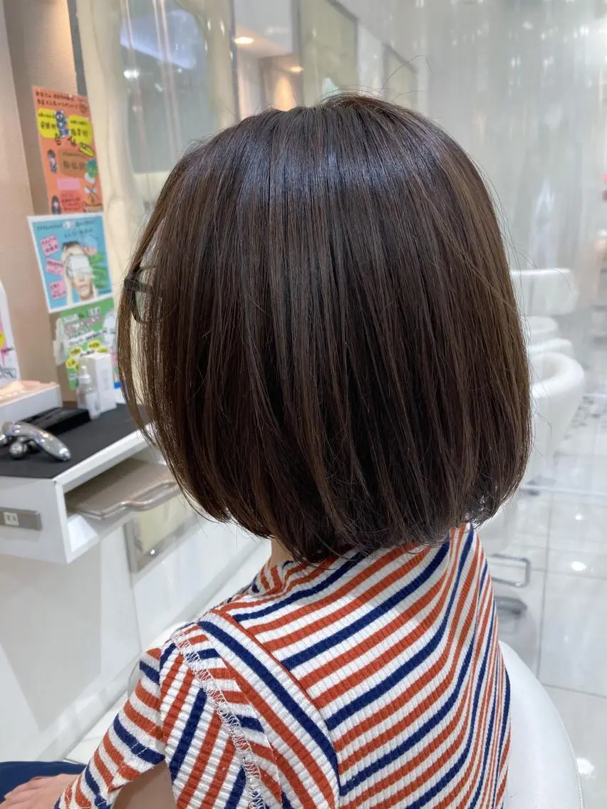 ショート カラー 透明感カラー ハイライトカラー ハイライト 田中 あかねのヘアスタイル