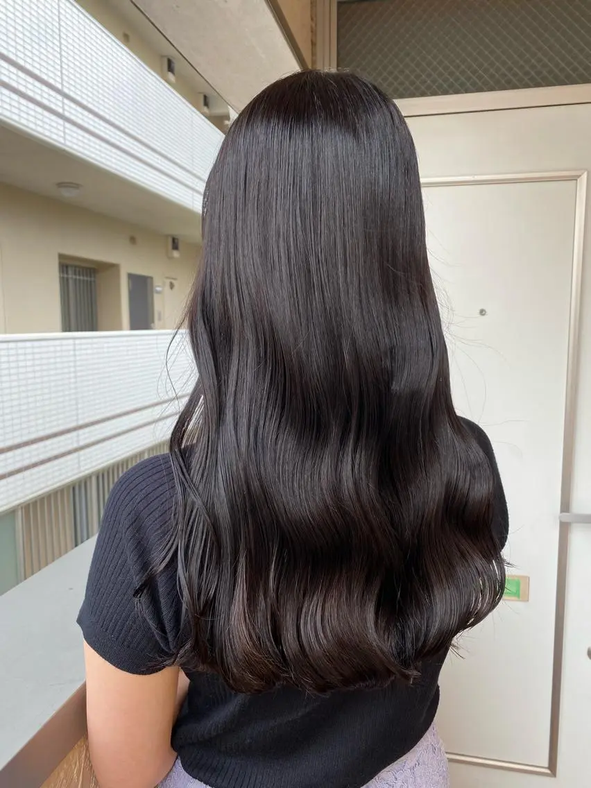 セミロング 武田 悠生乃のヘアスタイル