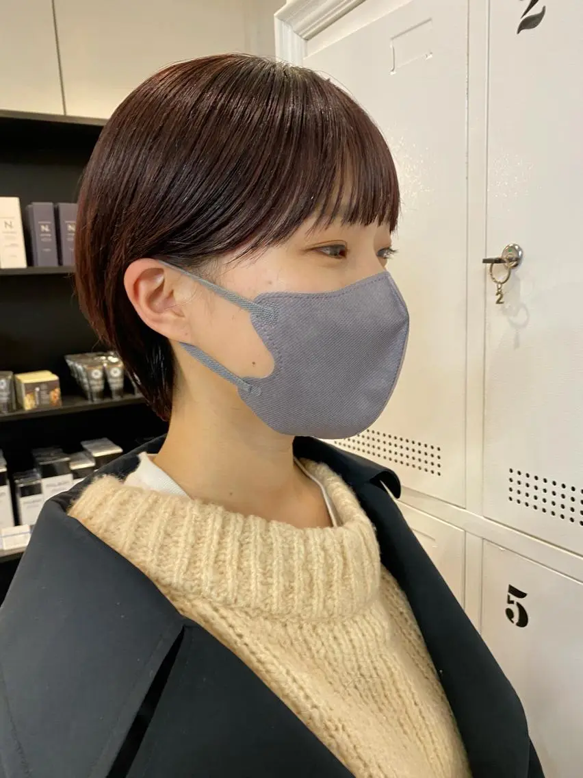 ショート カラー カット ヘアカラー トリートメント 🟩白髪ぼかし ショート/大司のヘアスタイル
