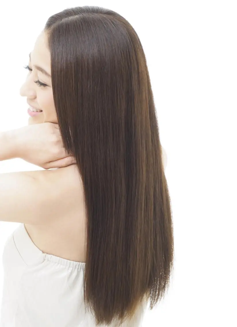 セミロング 縮毛矯正 Seventh Senseのヘアスタイル