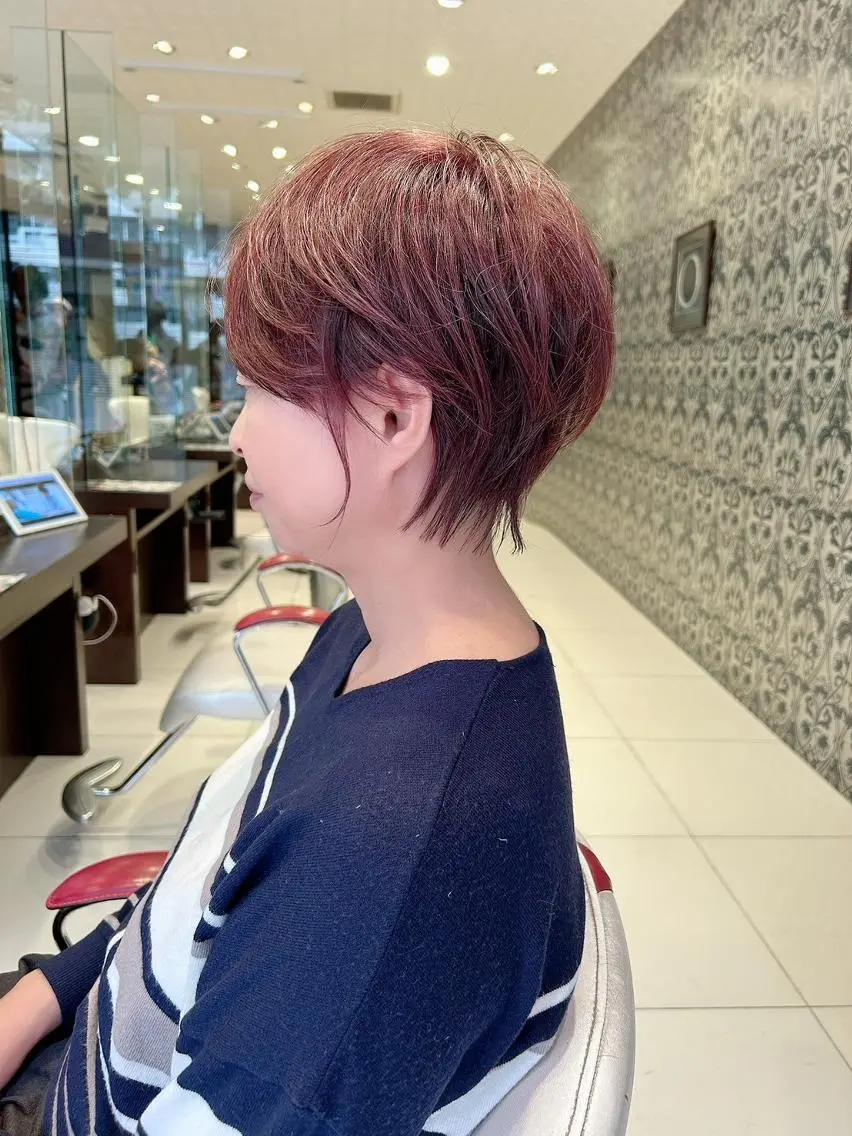 ショート 大川 有香のヘアスタイル
