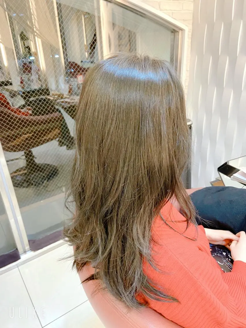 セミロング カラー 【髪質改善×カラー】 QUALIS沓掛貴浩のヘアスタイル