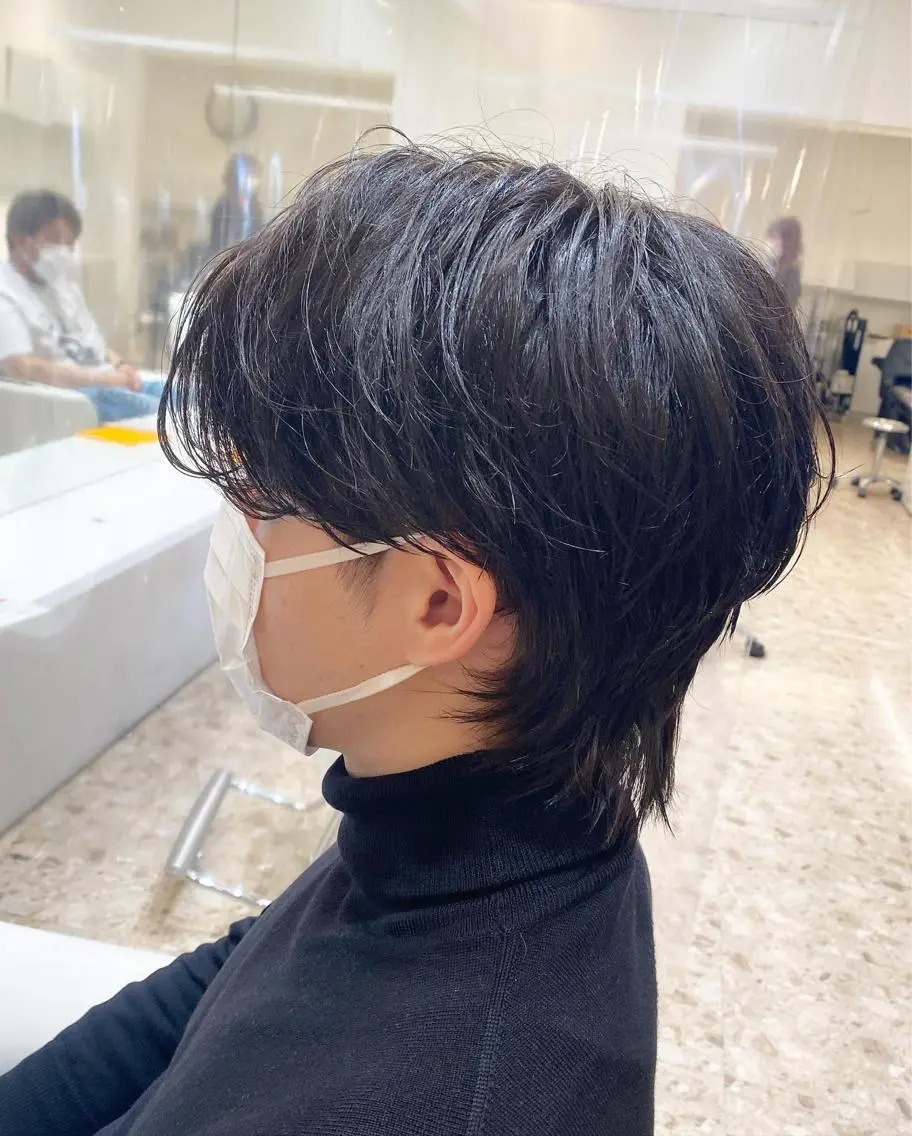 メンズ 🌿レイヤー/ブリー チ/🌿JINのヘアスタイル