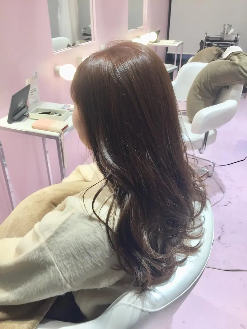 セミロング カット トリートメント 所渉/韓国レイヤー /ウルフカットのヘアスタイル