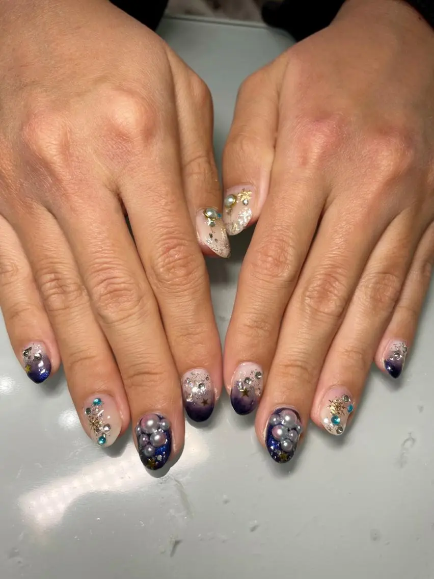 ネイル アートネイル ハンドネイル フットネイル oki nailのネイルデザイン