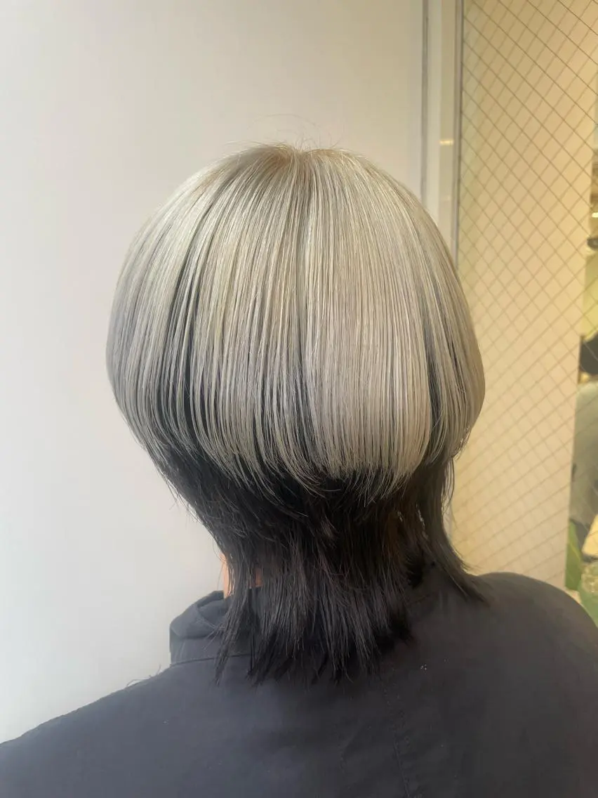 ショート メンズ メンズブリーチ 韓国ヘアメイク🎀/ 縮毛矯正✨山本媛香のヘアスタイル