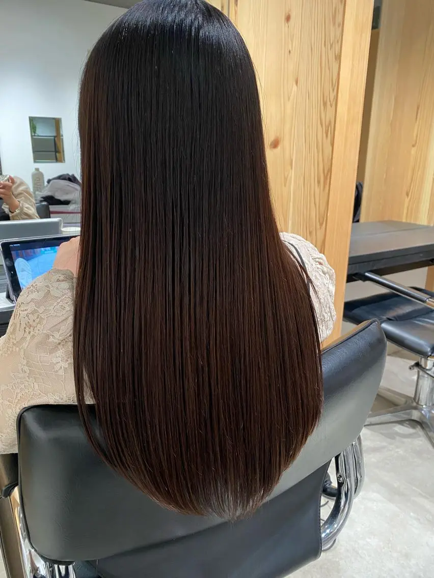 ロング 髪質改善 トリートメント トリートメント stylist トモヤのヘアスタイル