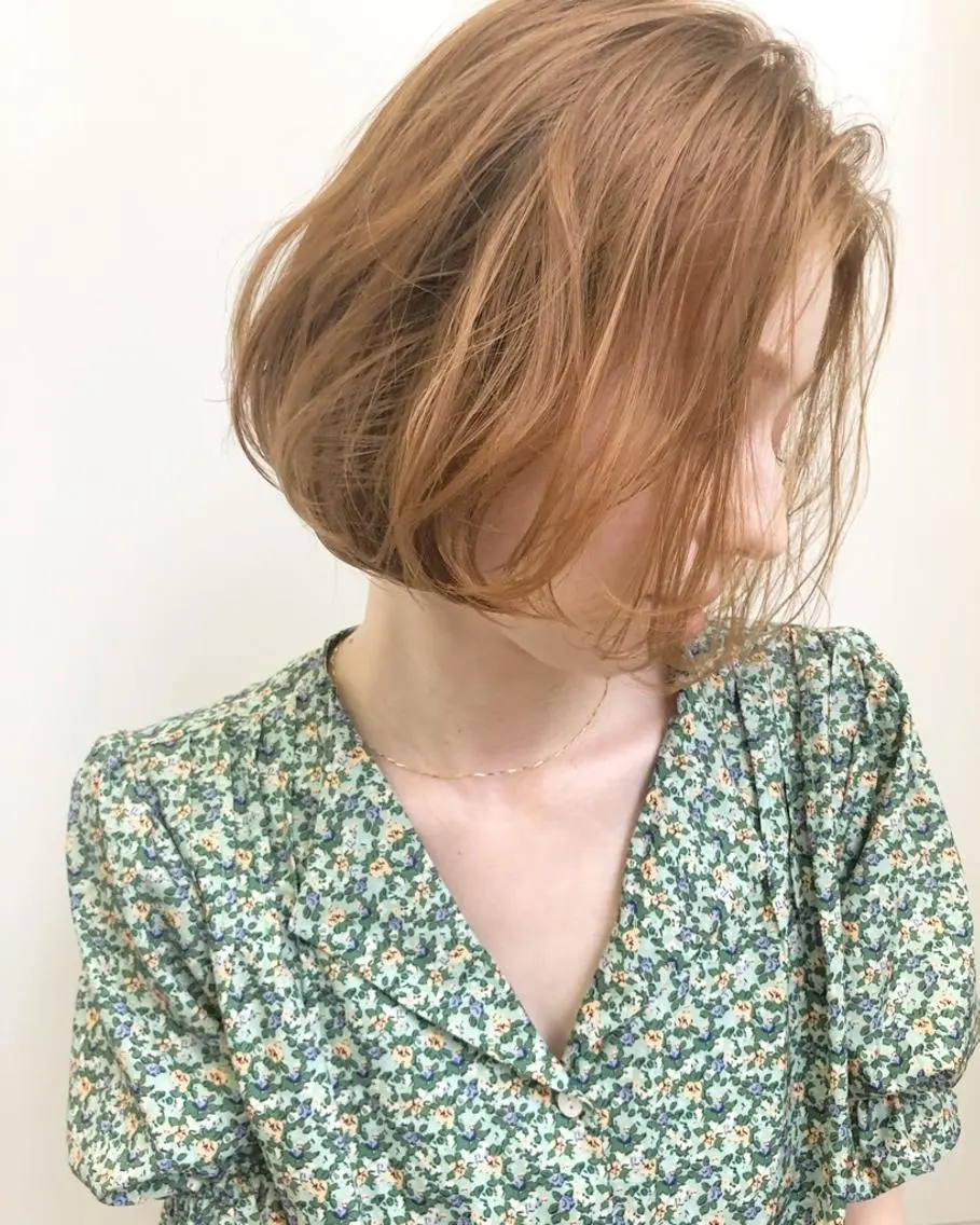 ショート カラー 奈良 優輝のヘアスタイル