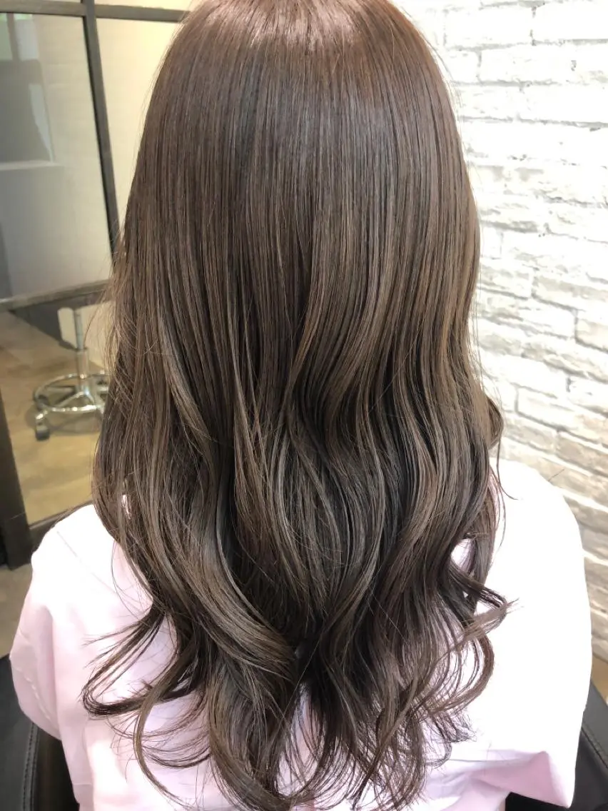 ロング ハイライト 髪質改善 レイヤーカット 志木駅1分☆髪質改善 ミニモ限定特別割引✨のヘアスタイル