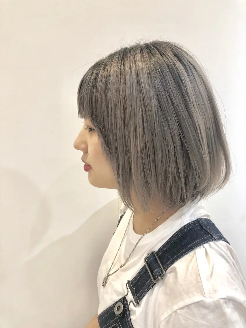 ショート カット ヘアカラー エクステ シールエクステ×美髪 改善/ヨシモトカンジのヘアスタイル