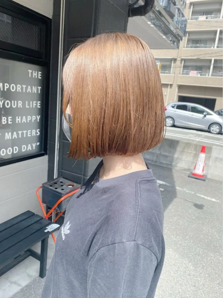 カラー カット ヘアカラー トリートメント 中富 🍪みなのヘアスタイル
