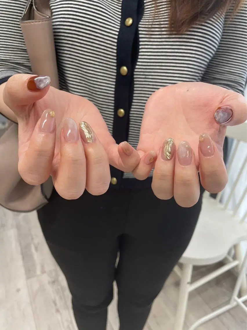 ネイル ハンドネイル She's nail 渋谷店のネイルデザイン