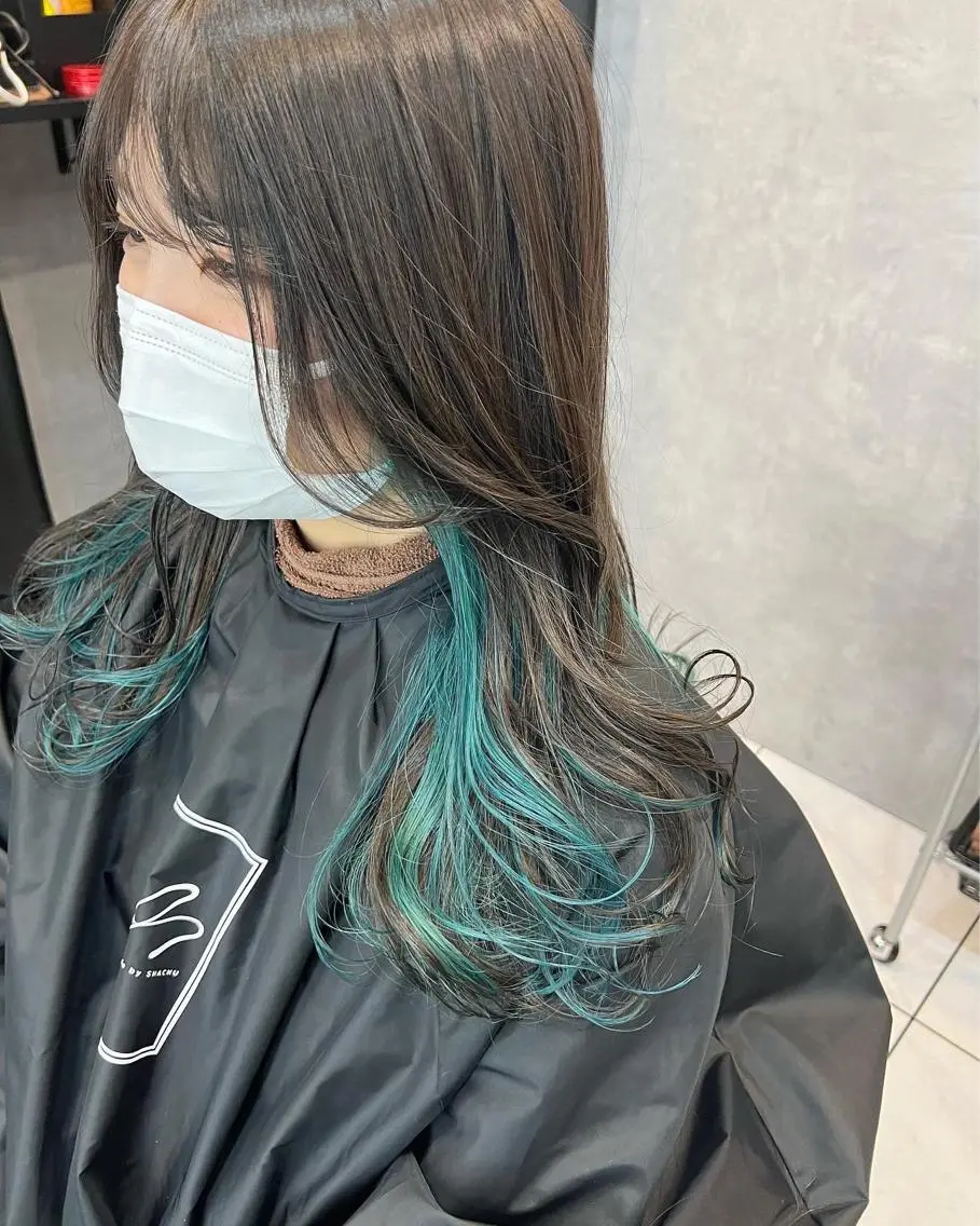 カラー SALOWIN栄 高須大貴のヘアスタイル