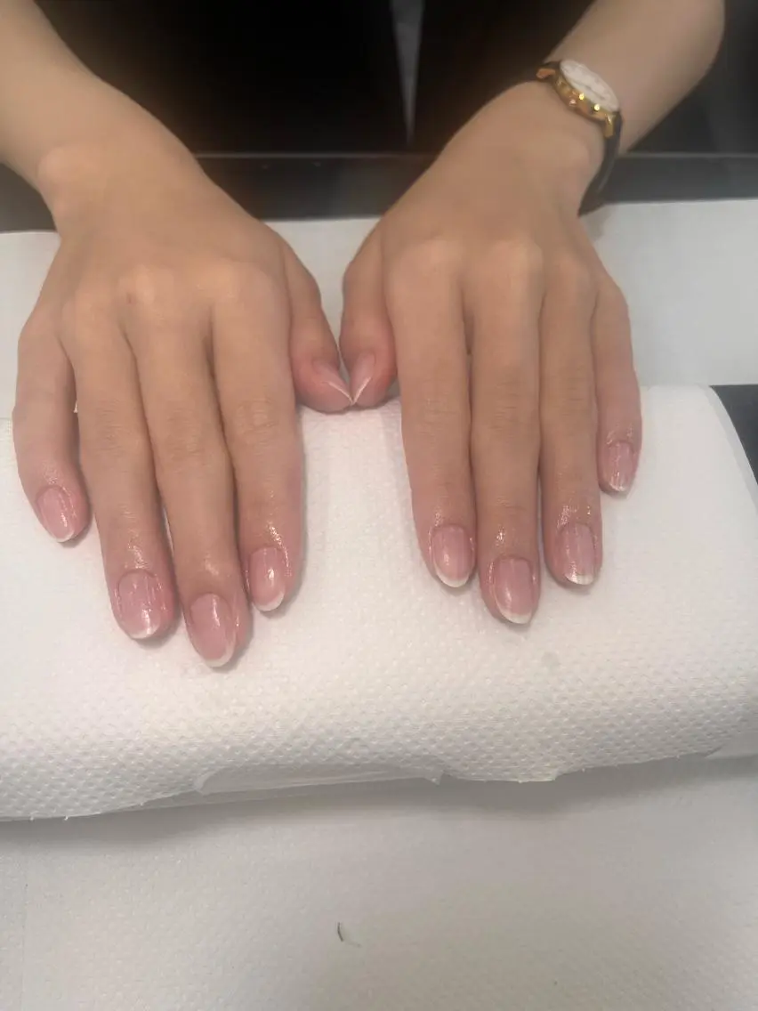 ネイル フレンチネイル ✿ ʜᴀʏᴀSʜɪ Sᴀᴏʀɪ ✿のネイルデザイン