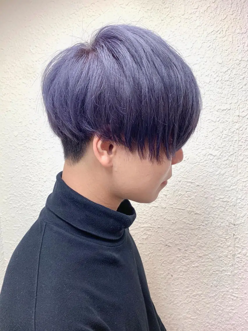 ミディアム カラー メンズ 美髪矯正・髪質改善 【中村吉孝】のヘアスタイル