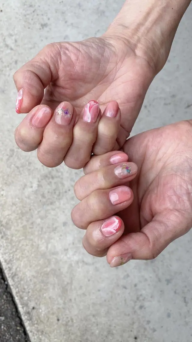 ネイル ハンドネイル nailsalon ∞ ﾐｶﾅﾙ ∞のネイルデザイン