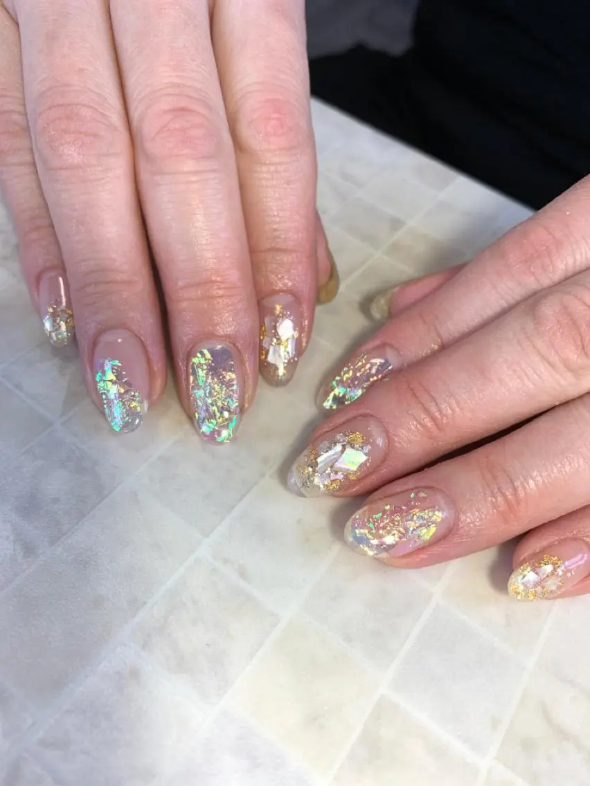 ネイル 氷ネイル・うるうるネイル Ｋ- nailのネイルデザイン