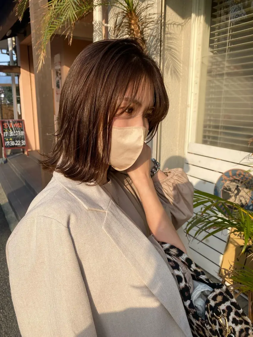 ショート カット ヘアカラー トリートメント 西元 亜由美のヘアスタイル