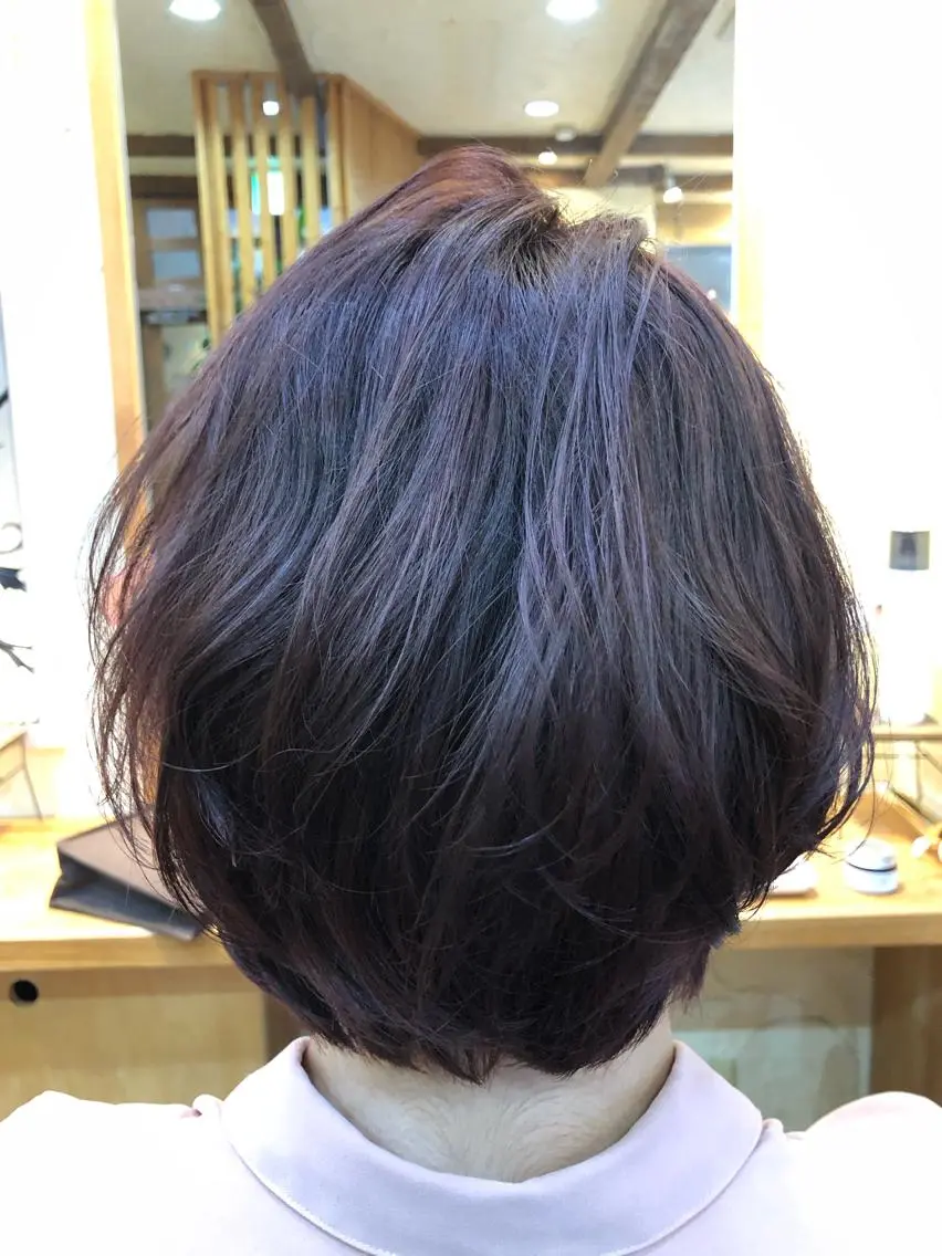 カラー ピンクカラー ピンクパープル ✨🌿大人可愛い愛さ れhair🌿✨松本のヘアスタイル