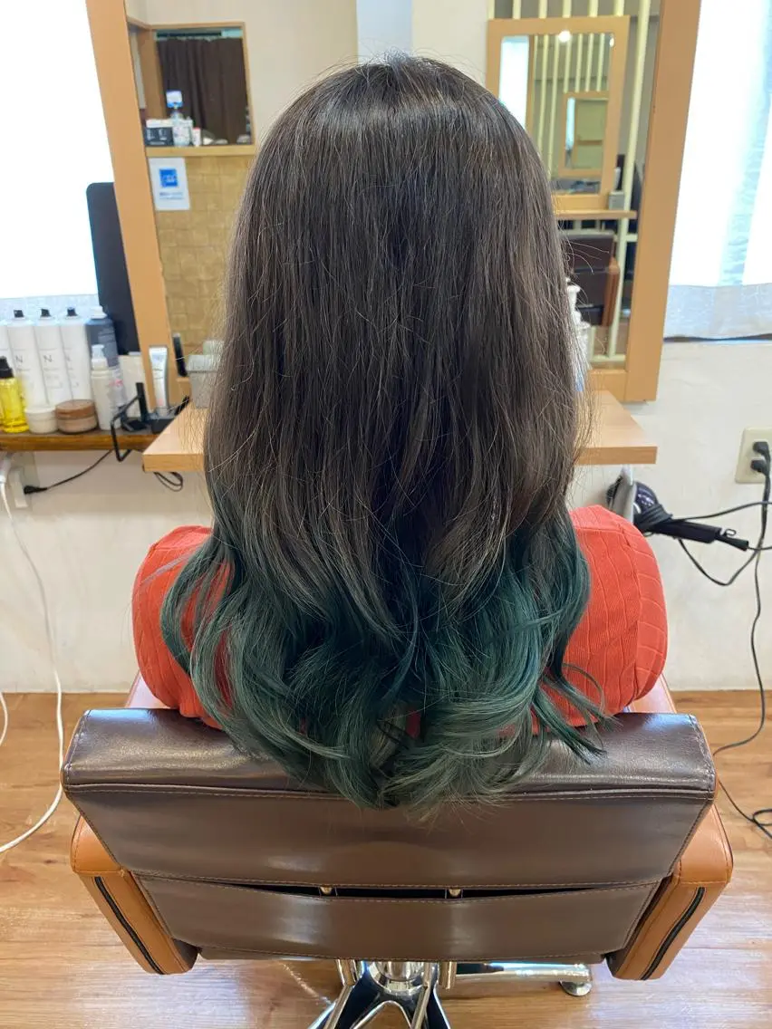カラー TARO/ツヤ髪・ ブリーチ毛矯正特化✨のヘアスタイル