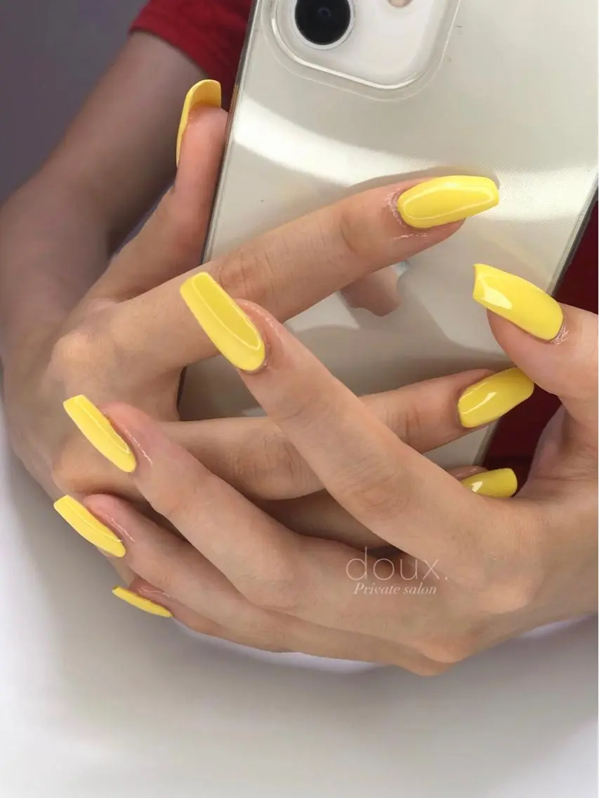 ネイル 韓国ネイル マグネットネイル ニュアンスネイル ワンカラーネイル ワンホンネイル doux. nailのネイルデザイン
