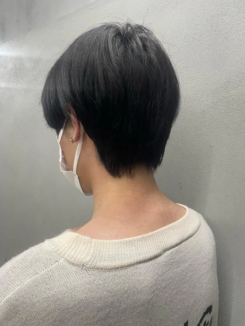 ショート メンズ メンズショート ショートヘア カット ヘアカラー #tag 田島 純奈のヘアスタイル