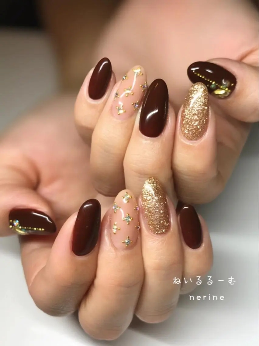 ネイル フットネイル ジェルネイル ニュアンスネイル シンプルネイル ストーンネイル NAILST Naomiのネイルデザイン