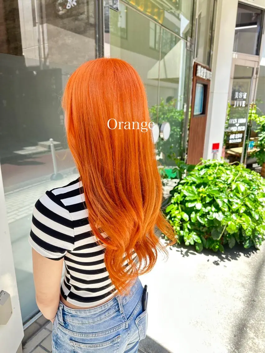 ロング カラー ブリーチ ダブルカラー グラデーションカラー ハイライトカラー インナーカラー Blanco Color&Careのヘアスタイル
