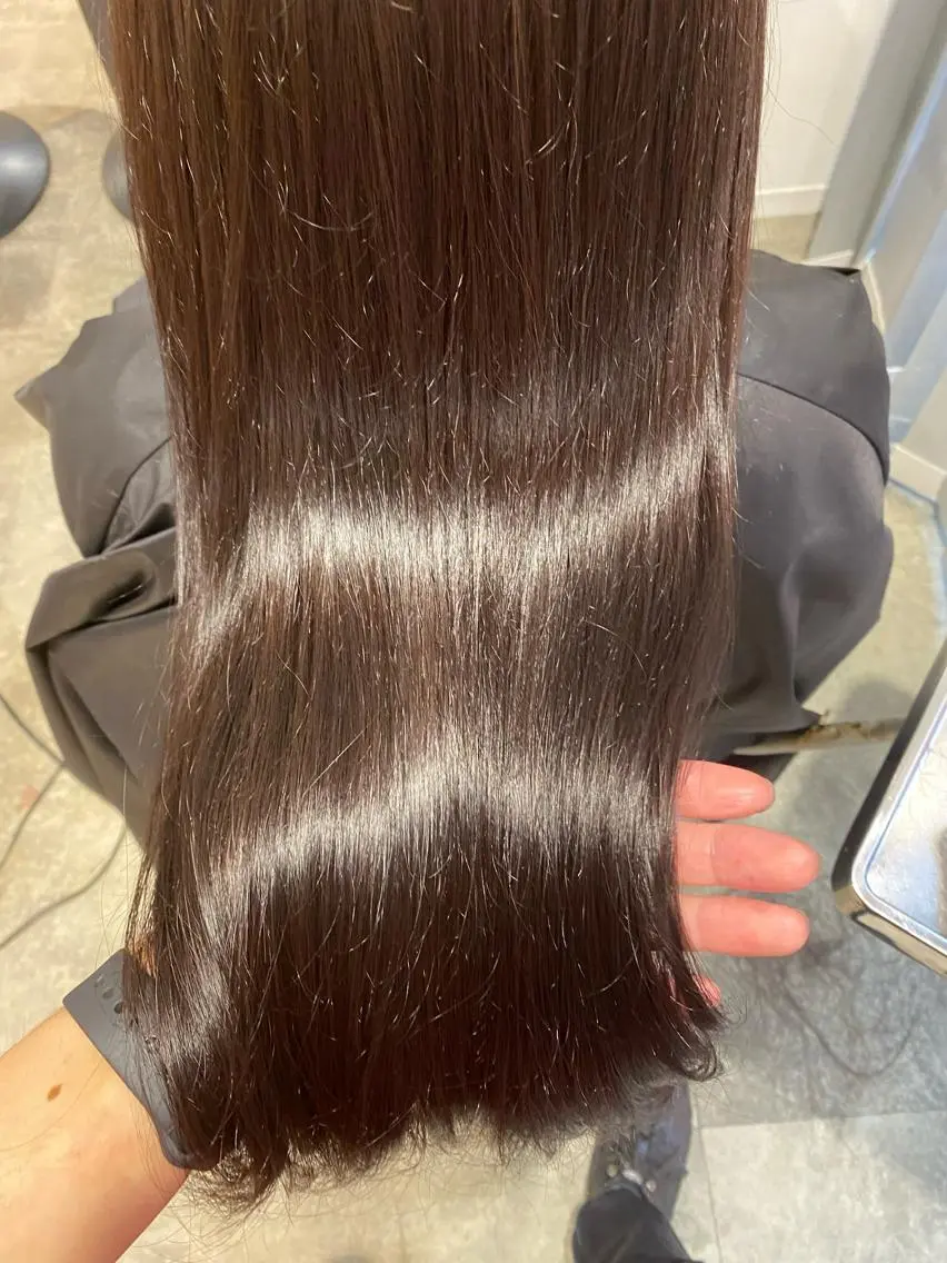 ロング カラー ブラウンカラー 増子 祐太朗のヘアスタイル