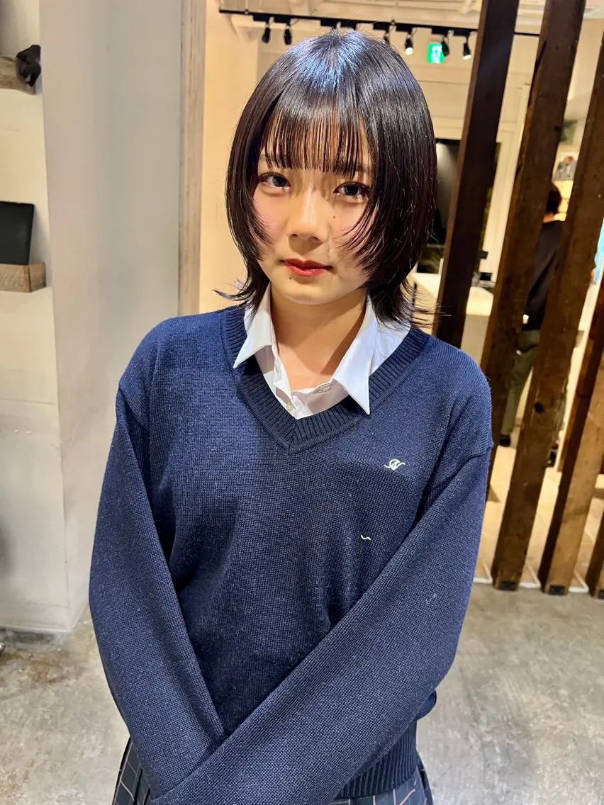 ショート 【ロングウルフカット 姫カット】伊藤裕哉のヘアスタイル
