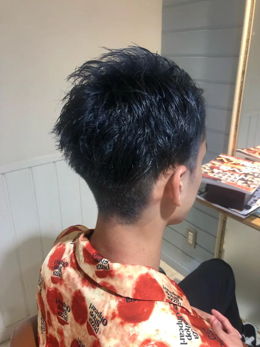 メンズ ブリーチ指名 NO1🌈SAKIのヘアスタイル
