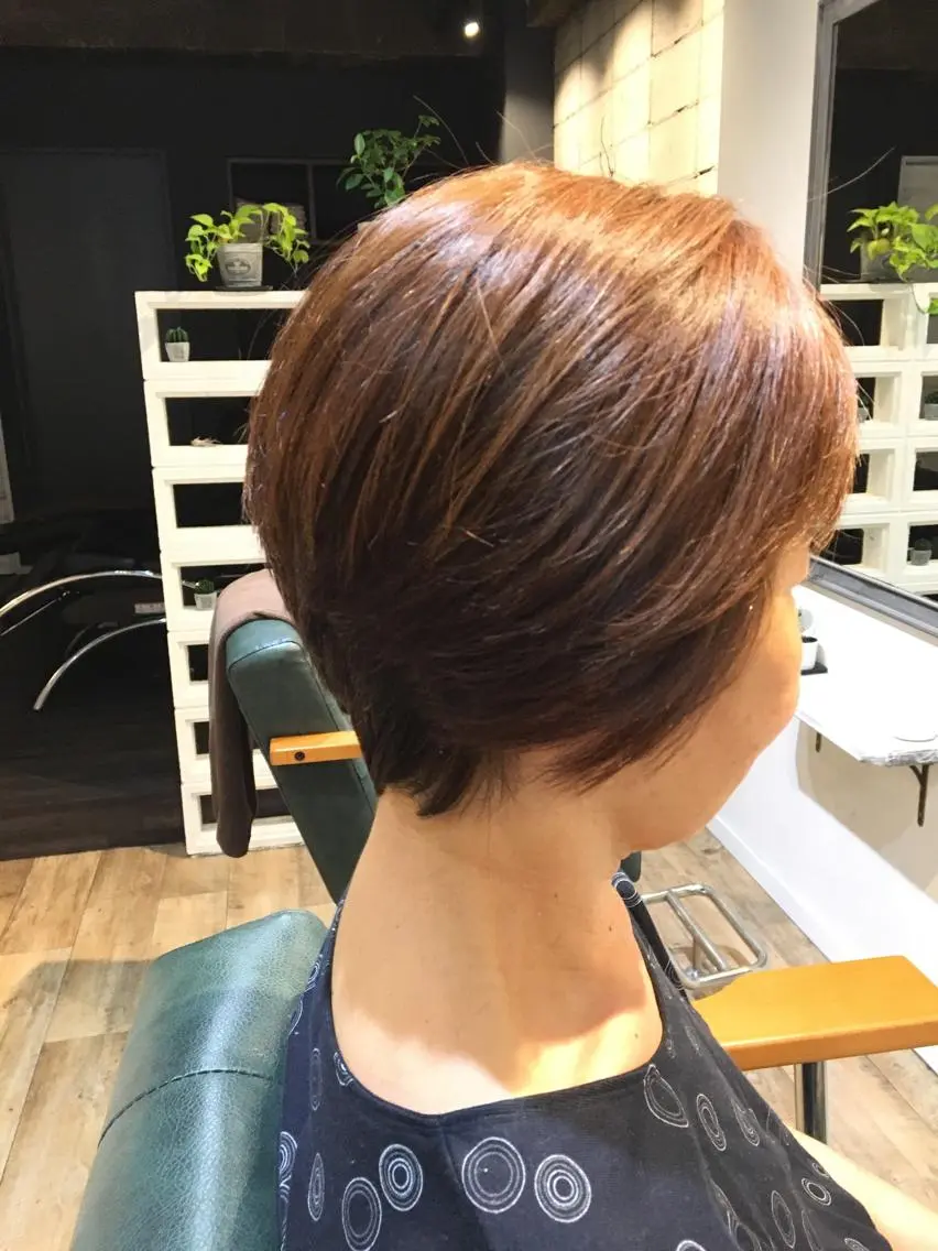ショート ヨナハ セイヤのヘアスタイル