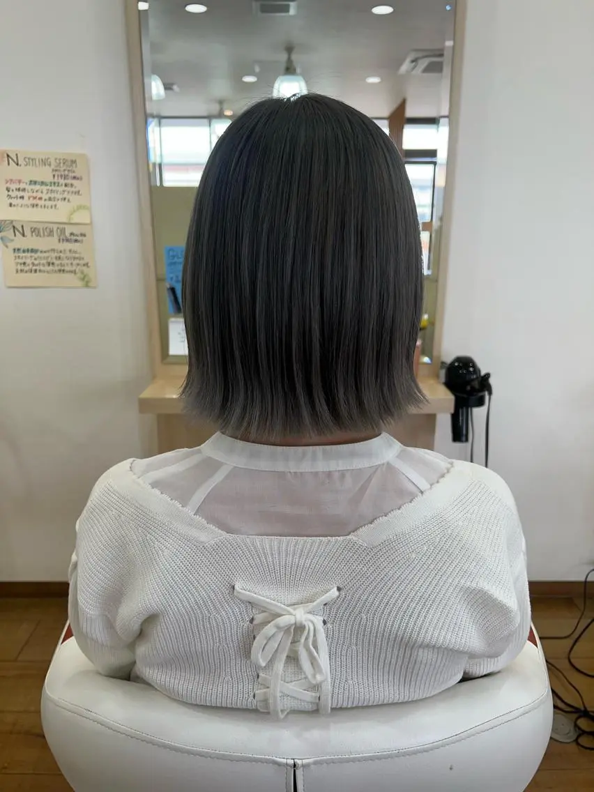 ショート ボブ 渡辺 リオのヘアスタイル
