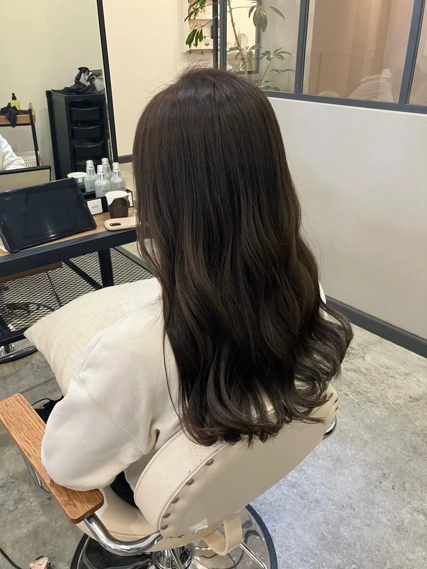 セミロング カラー 【eimee】 店長✂️TAKUMAのヘアスタイル