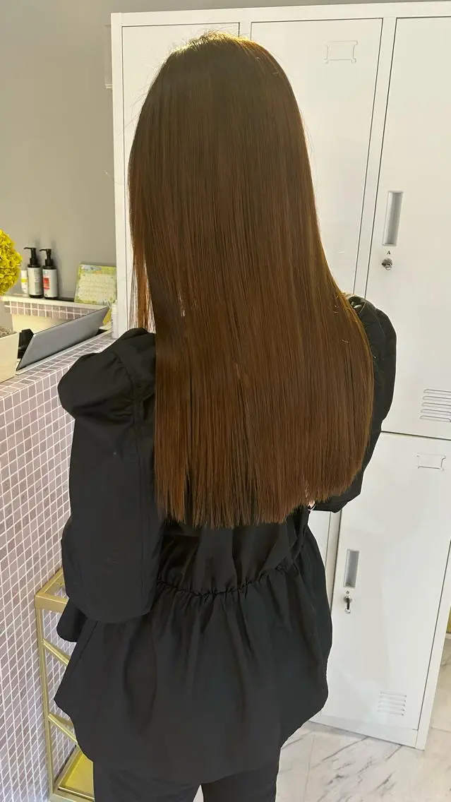 ロング カット トリートメント 髪質改善サロン🫧 戎谷栞菜のヘアスタイル