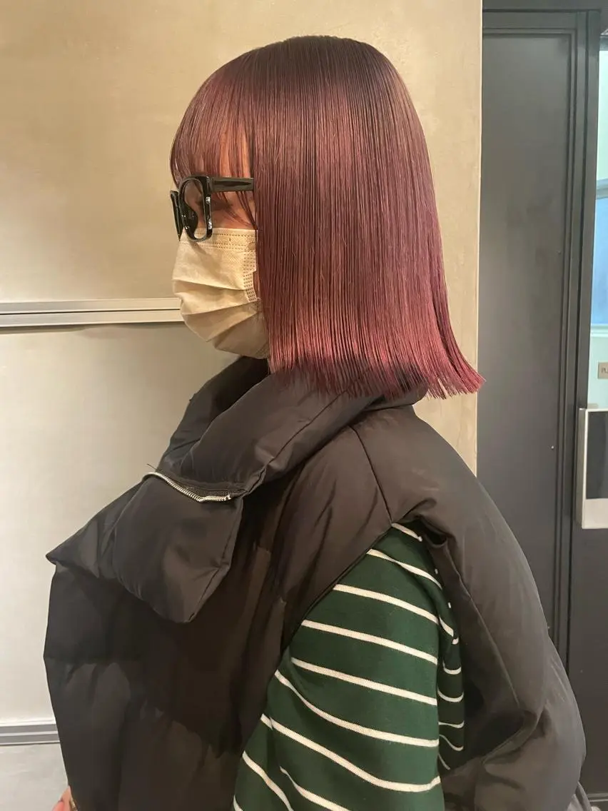 ミディアム カラー 大人girly🛋️ 🤍yukakoのヘアスタイル