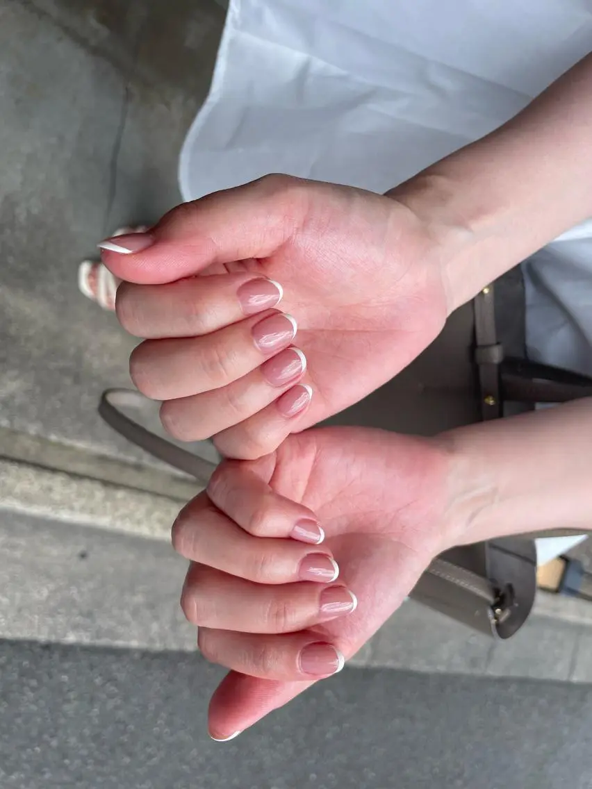 ネイル フレンチネイル ARCHE 心斎橋 常塚のヘアスタイル