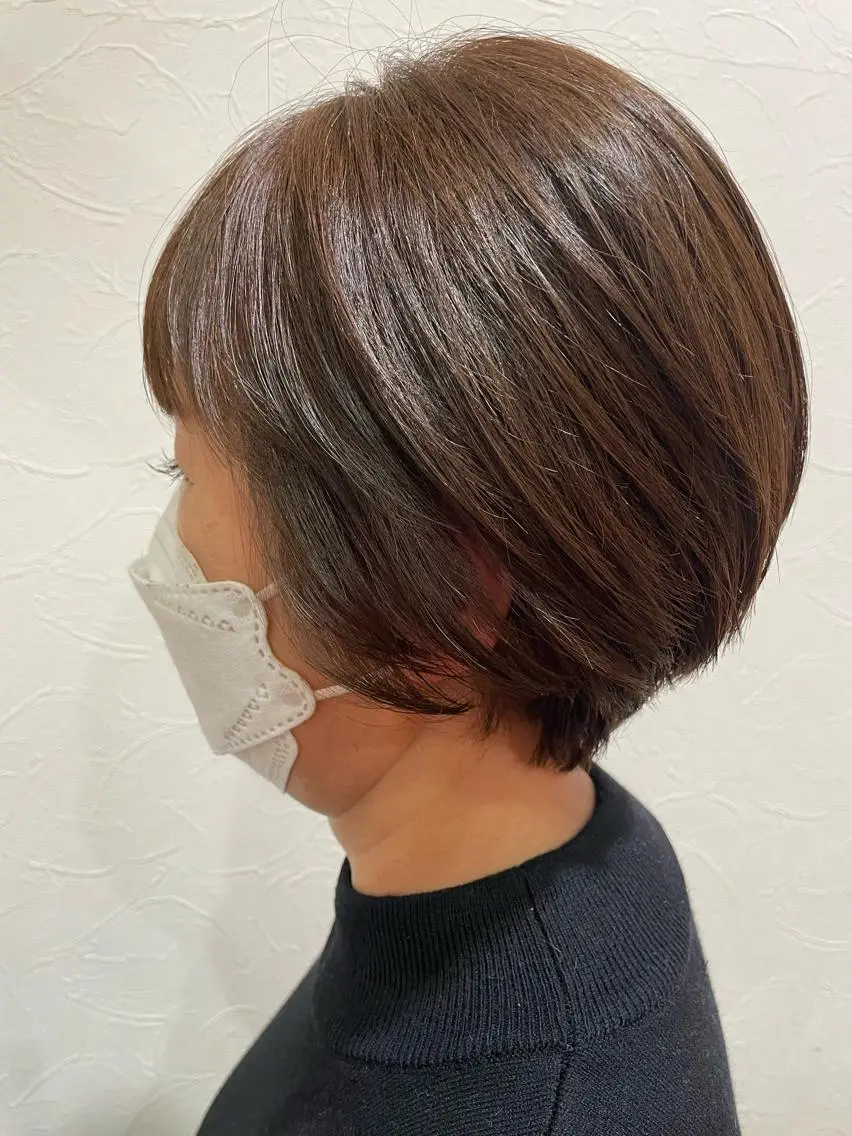 ショート ショートボブ ボブ ショートヘア ageless/ 髪質改善marinaのヘアスタイル