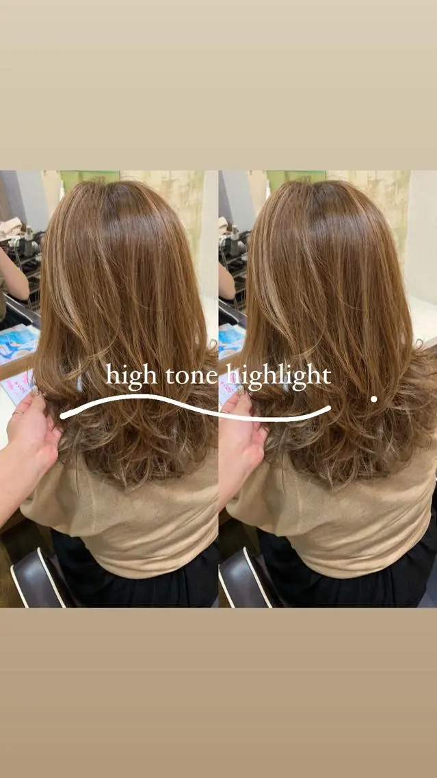 セミロング カラー 🐸鈴木 綾乃🐸のヘアスタイル