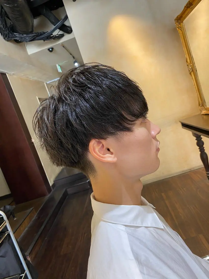 メンズ マッシュ 刈り上げ 大阪メンズヘアのプロ 高橋 直希のヘアスタイル